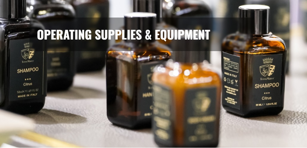 Operatin supplies & Equipment